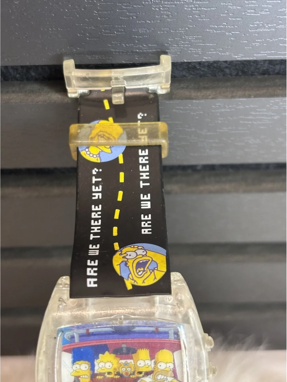 The Simpsons Digital Watch with 'Are We There Yet?' Strap